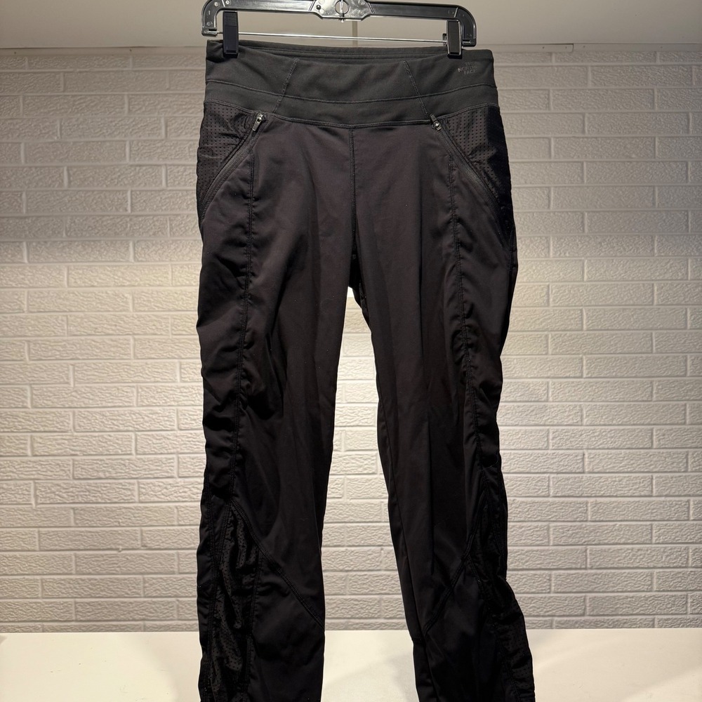 The North Face Womens Black Workout Running Activewear Pants - Small